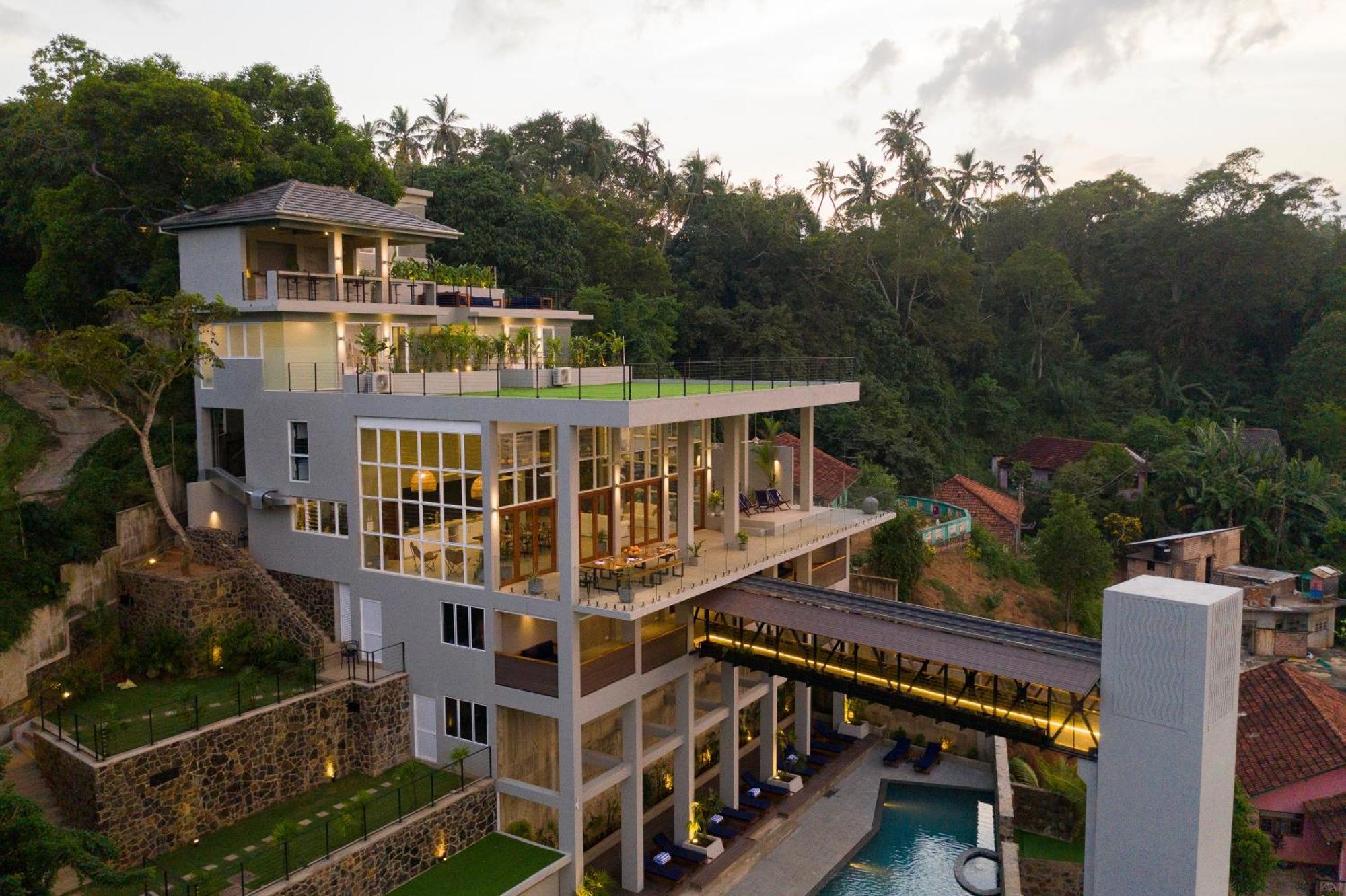 Hotel The Nine Mirissa Exterior foto